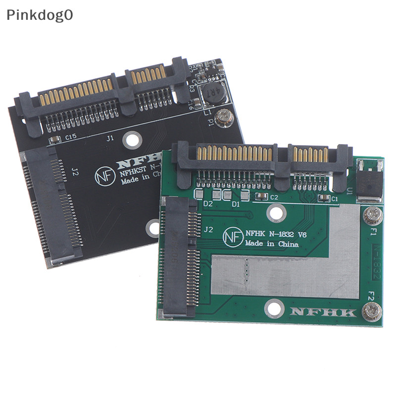 Pi 半高 MSATA Mini Pcie SSD 轉 2.5'' SATA3 6.0gps 適配器轉換卡 og