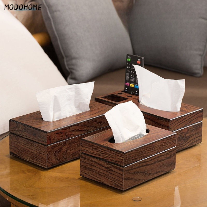 設計紙巾盒架 - 現代、簡約和耐用的木製紙巾盒
