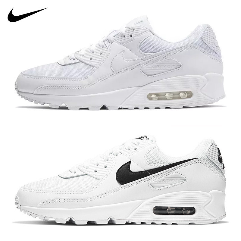 品牌旗艦館▶Nike Air Max 90 耐吉氣墊鞋 全白 CN8490-100 CQ2560-101