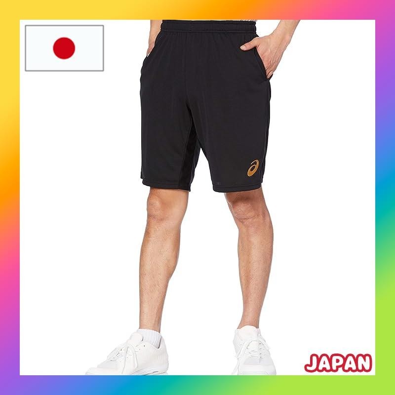 [亞瑟士] 排球服練習褲 2051A267 男士 表現黑/絢白日本 S (日本尺寸S相當)