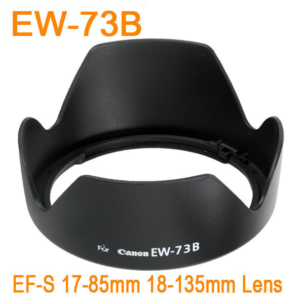 EW-73B遮光罩適合6D 700D 650D 60D 67mm 17-85 18-135鏡頭遮光罩