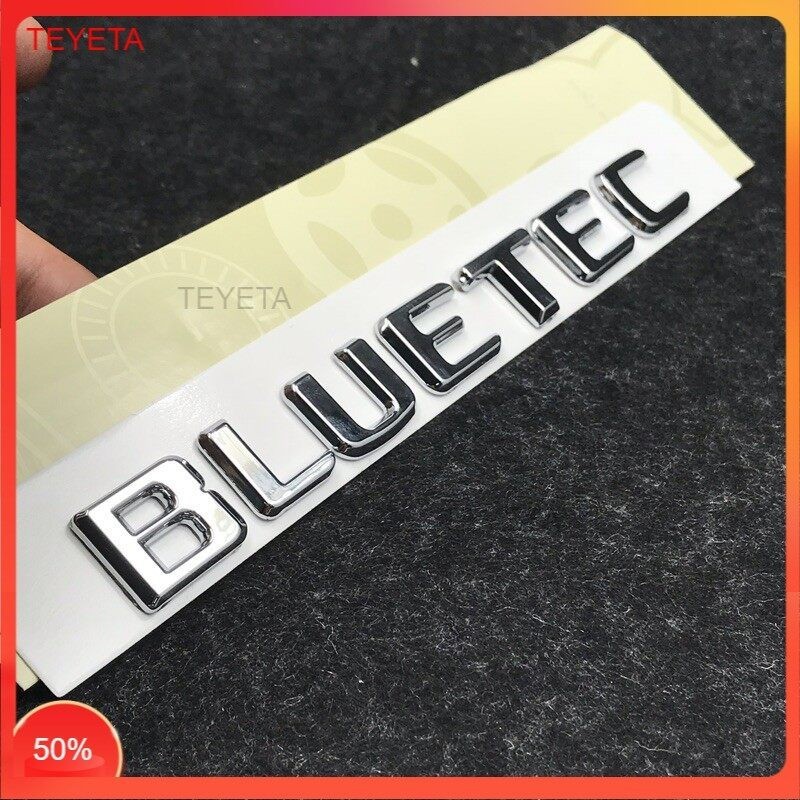 Teyeta 奔馳標誌貼紙 Bluetec Hybrid Dual Turbo Diesel 發動機標誌貼紙汽車標誌