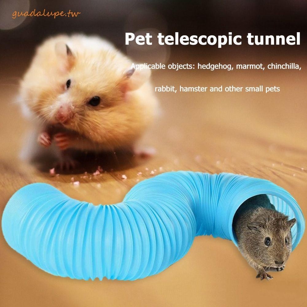 GUADALUPE倉鼠隧道塑料DIY藏身處隱藏管倉鼠管管道訓練管