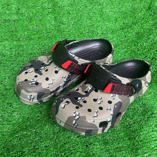 for men wome Crocs 印花洞洞鞋男女卡洛特林防滑女涼鞋沙灘鞋涼拖鞋男