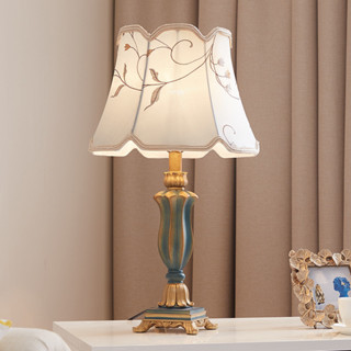 歐式客廳檯燈輕奢復古美式古典高檔奢華溫馨浪漫婚房臥室床頭櫃燈