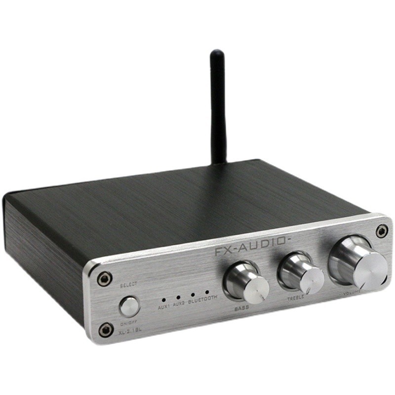FX-AUDIO XL-2.1BL QCC3034 數字功放支持APTX-HD 2.1聲道小功放機