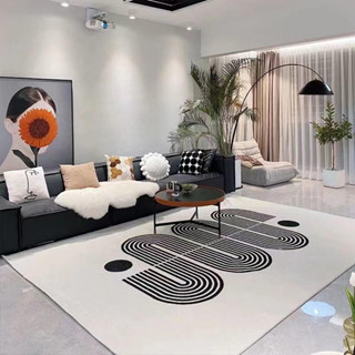 歐式客廳地毯茶几毯簡約現代家用臥室房間滿鋪沙發地墊可機洗定制