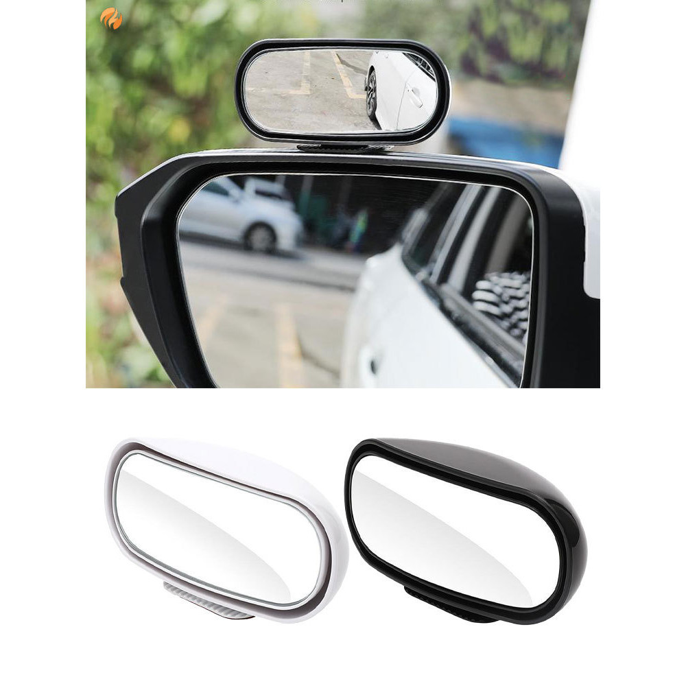 花式360度可調廣角側後視鏡盲點凸面鏡汽車倒車輔助後視鏡