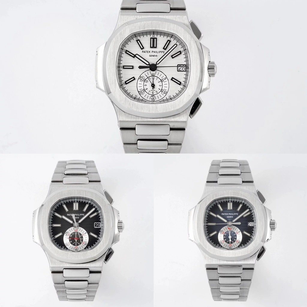 PPF創新前衛精神攜手百達翡麗5980系列手錶 腕錶表徑40.5MM機械錶 訂製計時機芯CH28-520