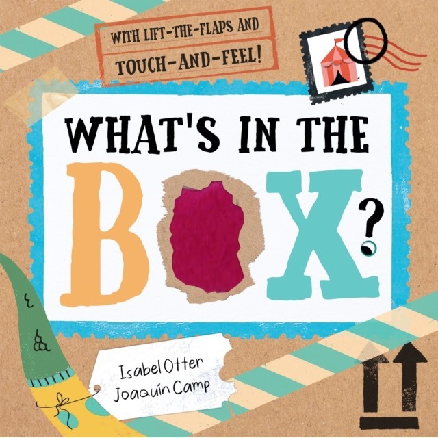 What's In The Box? (with lift-the-flaps and touch-and-feel!)(硬頁遊戲書)(硬頁書)/Isabel Otter【禮筑外文書店】
