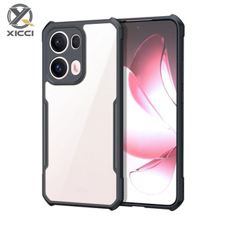 XICCI 適用於 OPPO Reno 13 5G/Reno 13Pro 5G/Reno 13F 5G 手機殼防震透明軍