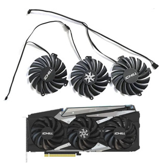 全新 CF-12915S RTX 3080 3070 iCHILL X4 GPU 風扇適用於 INNO 三維 RTX 3