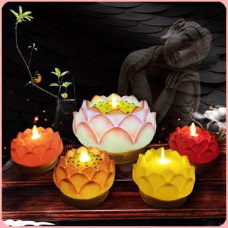 供佛蓮花燈 供佛燈 佛燈 佛敎用品傢用 神臺燈 led節能荷花燈 LED神明燈 神明燈 佛燈 佛具 神明用品