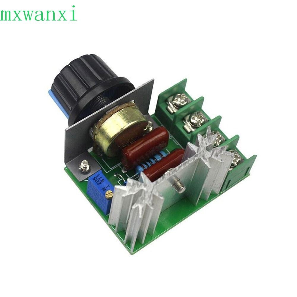 MXWANXI電機速度調節器大功率2000W電壓調節器可調控制器速度調節器穩壓整流器