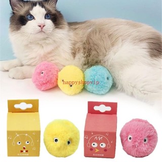 Hsv 毛絨球狗貓玩具帶模擬動物聲音可愛玩耍玩具貓