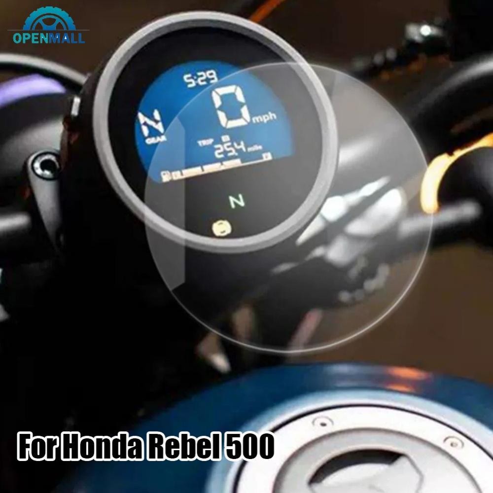 HONDA Openmall 2 件 TPU 摩托車儀表板屏幕保護膜防刮保護膜適用於本田 Rebel 500 CM500