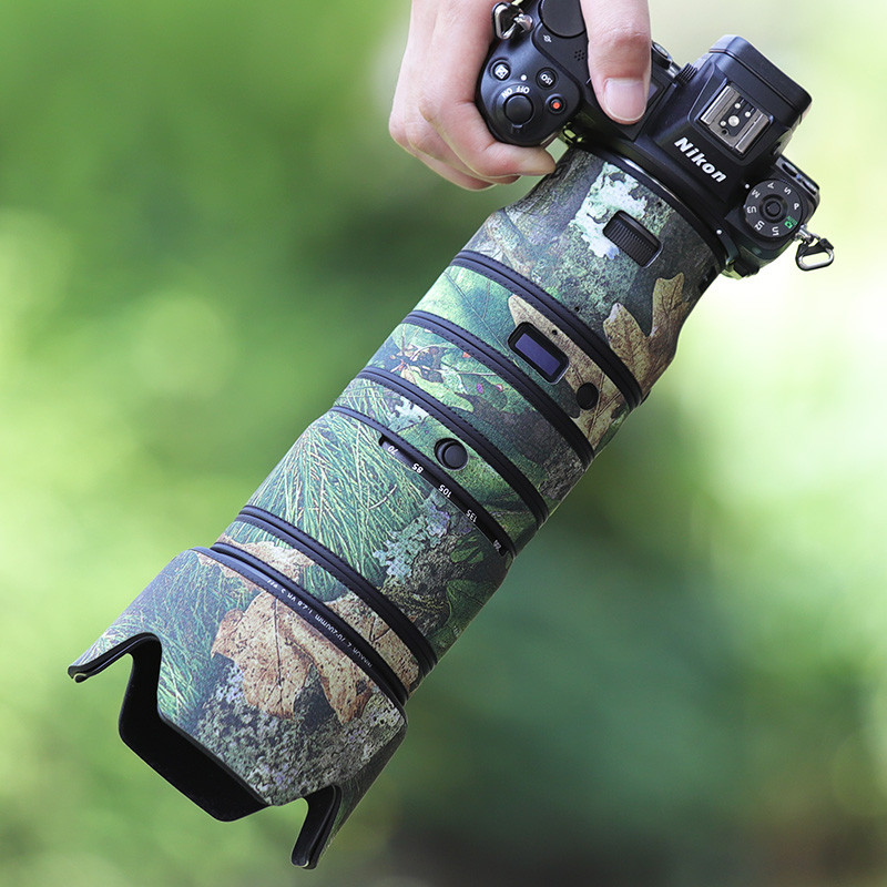 【現貨速發】鏡頭炮衣 適用NIKON尼康Z 70-200mm F2.8 VR S微單鏡頭迷彩炮衣保護套70200