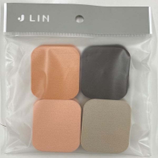 J-Lin 多色粉盒粉撲（8入）