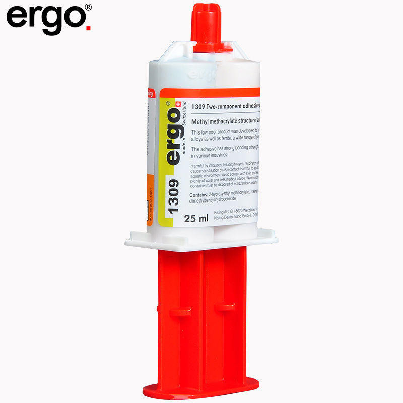 ERGO1309瑞士進口粘金屬塑膠陶瓷木頭PVC耐高溫酸焊接强力ab膠水