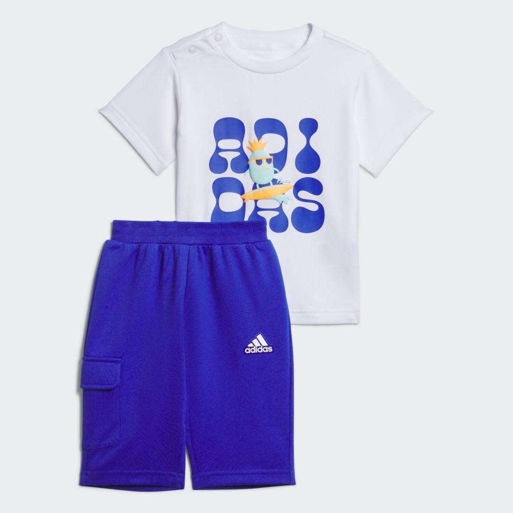 adidas 運動套裝 短袖/短褲 嬰幼童裝 IT1770 官方直營