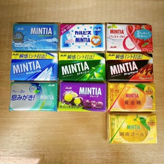 日本 朝日 Asahi MINTIA 口含錠 薄荷錠 喉糖 口氣清新糖 草莓優格 草莓糖 香蕉可可 涼糖