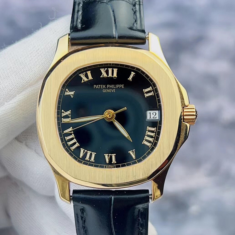 表[B.D] Patek's Watch  5060J黑色錶盤18K黃金材質自動機械手錶中性36mm