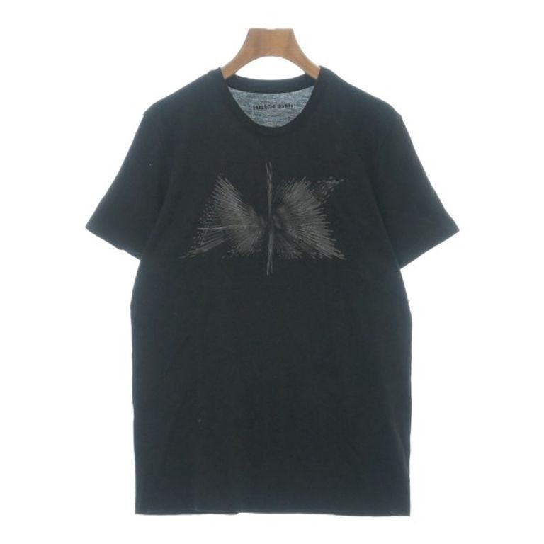 Armani EXCHANGE針織上衣 T恤 襯衫男性 黑色 日本直送 二手