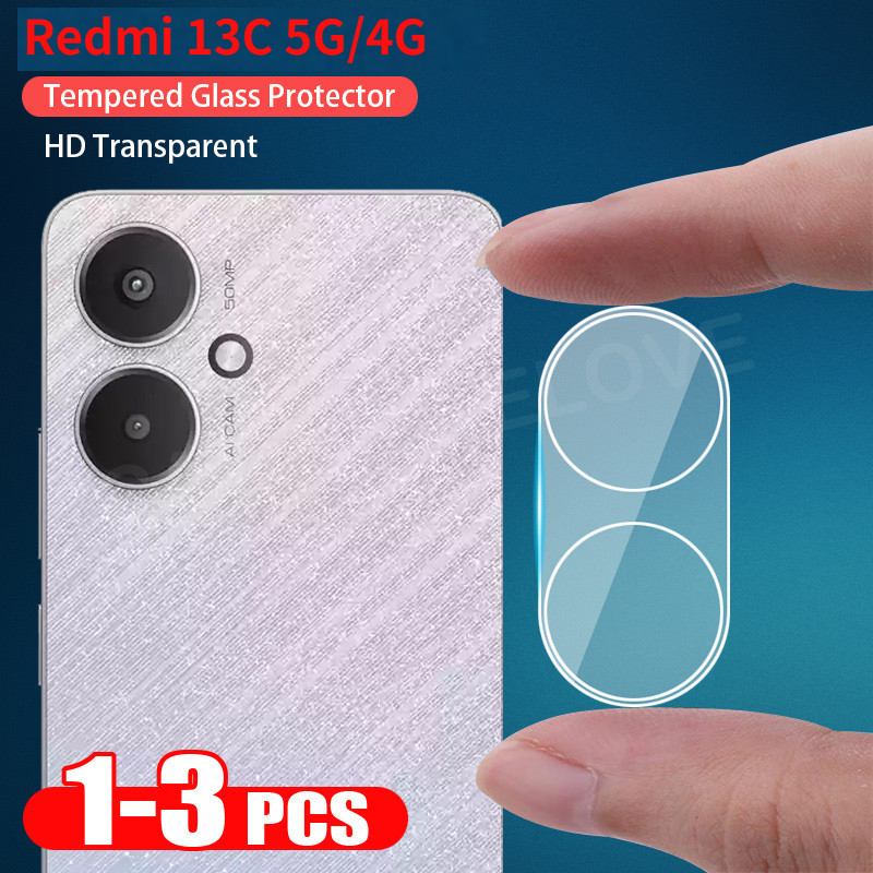 3 片 3D 相機屏幕保護膜適用於 Redmi 13C Xiaomi Redmi 13C Redmi13C 13 C 1