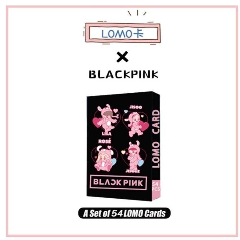 BLACKPINKLOMO卡LISA金智尼金智秀rosé小卡blackpink小卡54張