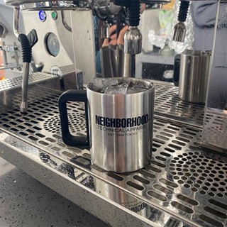 熱銷爆款 [97%好評率]NBHD潮牌304不銹鋼馬克杯隔熱水杯咖啡杯家用手把大口杯露營杯子