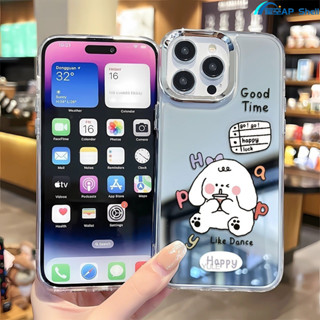 ins萌寵小狗iphone16ProMax手機殼XR鏡面11PRO防摔12pro高階感14plus大孔13pro保護殼X