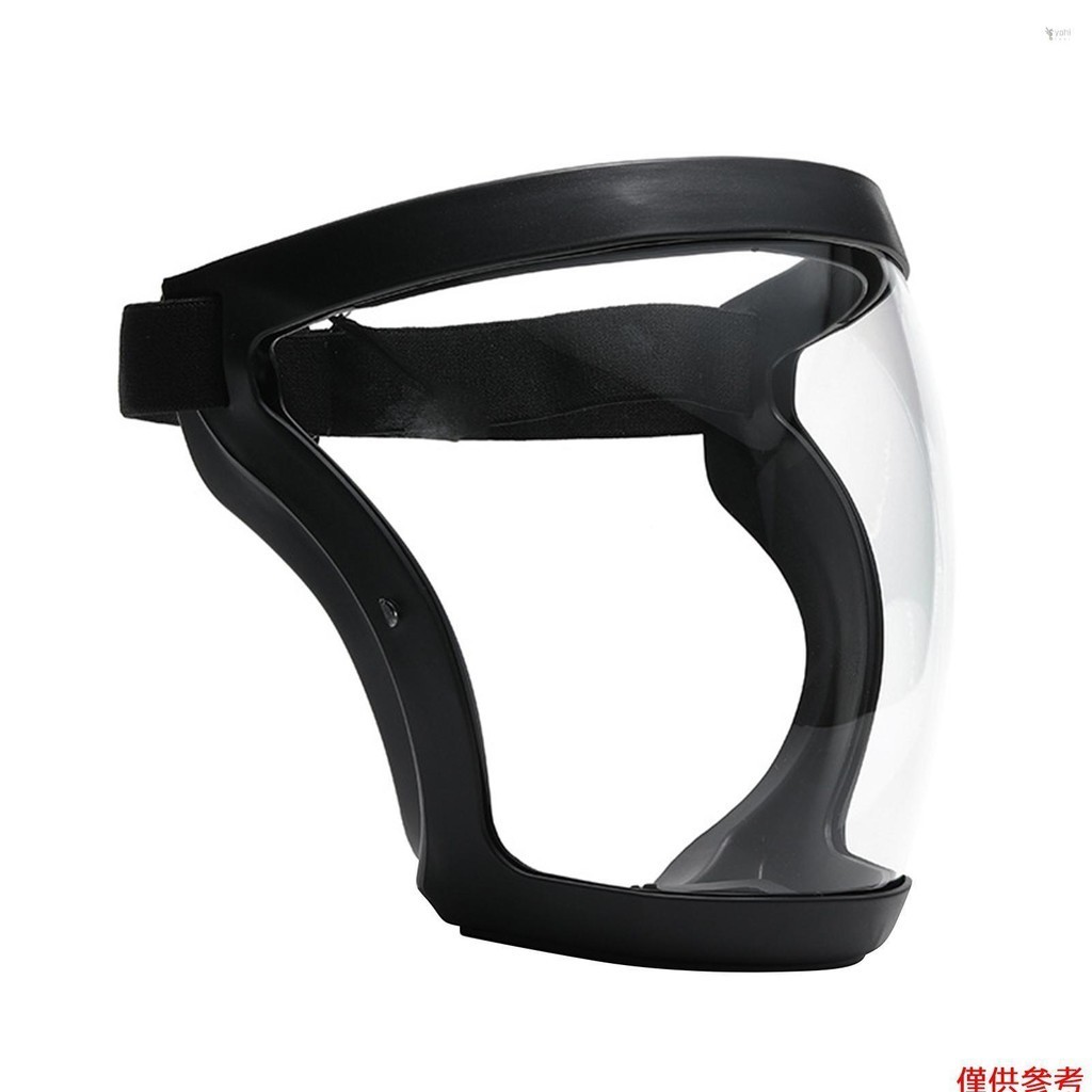 Yot 全面罩透明防護面罩防霧防水防風透氣安全面罩內置防 PM2.5 過濾器用於工作清潔騎行