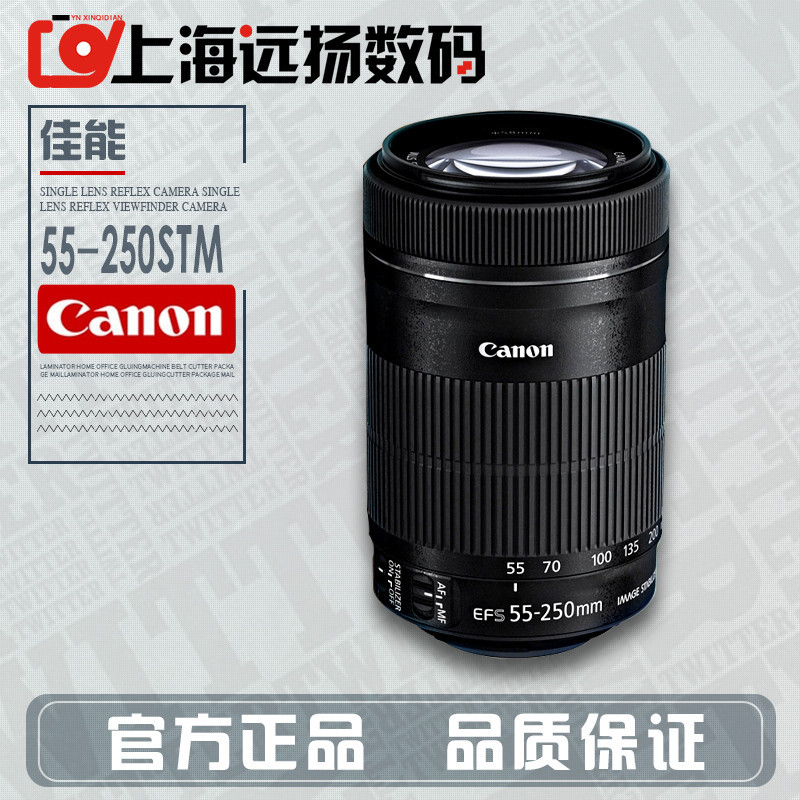 【品質現貨 下單立減】二手 佳能 55-250mm F4-5.6 IS STM 長焦防抖鏡頭 99新 支持換購