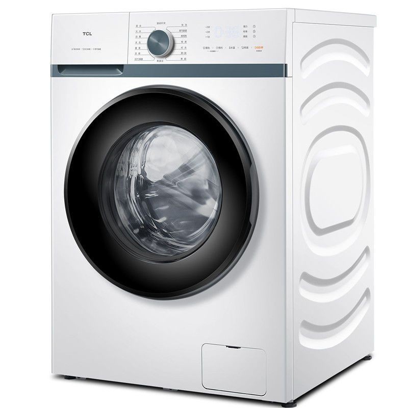 【臺灣專供】TCL全自動滾筒洗衣機10公斤一級變頻大容量超薄洗脫一件式家用滾筒