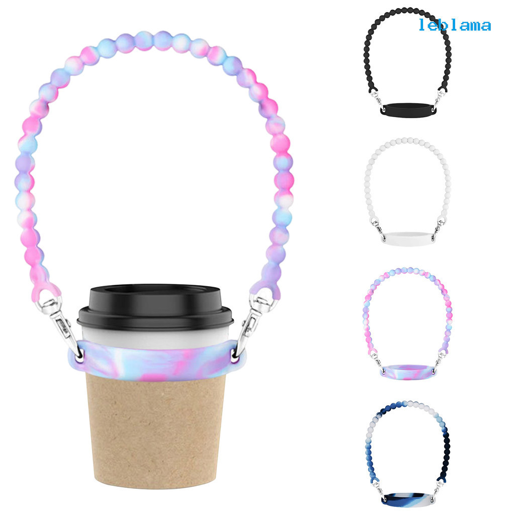 [LBA]創意矽膠水杯掛繩水瓶吊帶水杯提手矽膠杯綁帶通用款便攜繩套