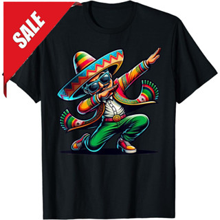 塗抹墨西哥雨披 Cinco De Mayo Sombrero Dab T 恤