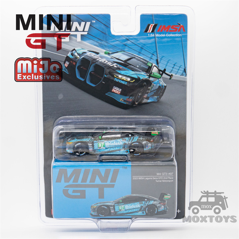 Mini GT 三條獨家發售 1:64 M4 GT3 #97 Turner Motorsport IMSA 2023 L