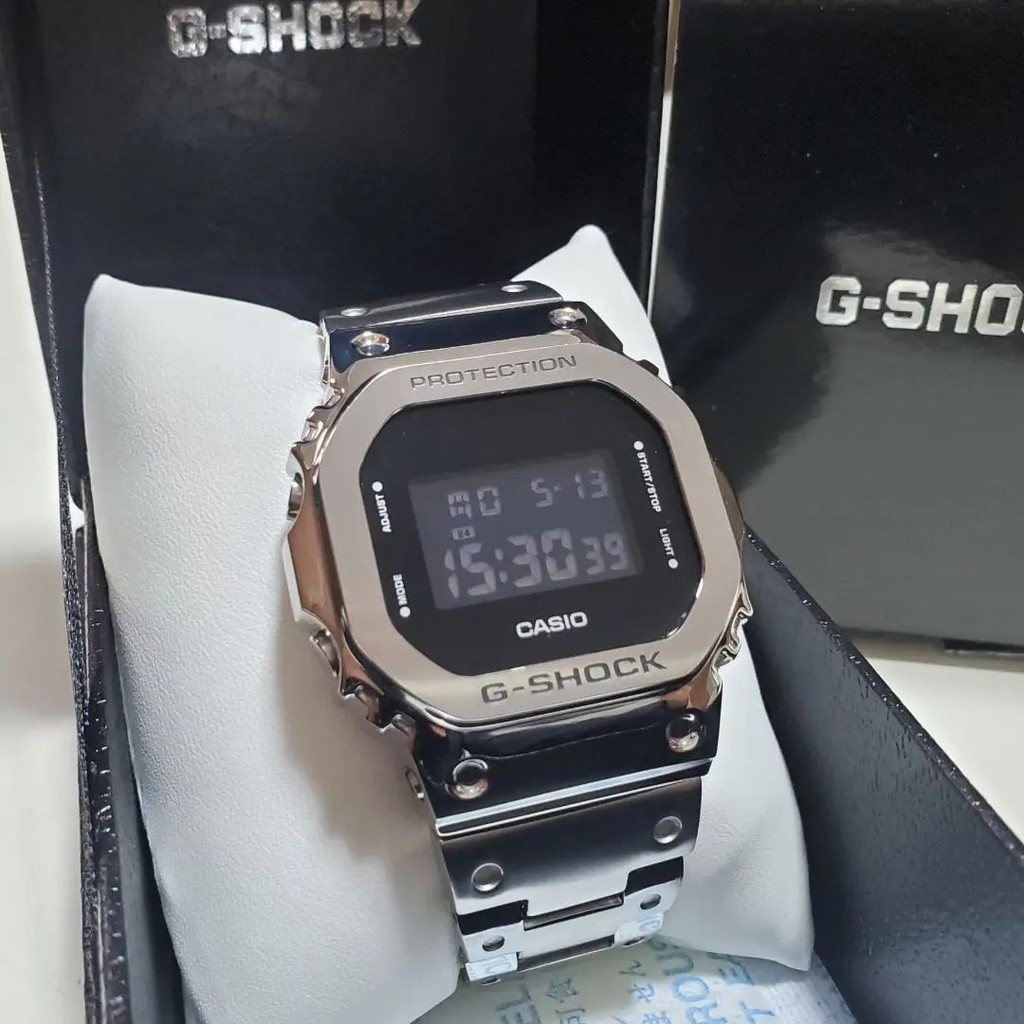 CASIO 錶帶 GM-5600 G-SHOCK 金屬 日本直送 二手