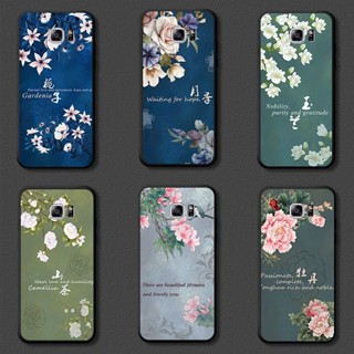 疊疊殼 中國風彩繪花朵 軟殼 華碩 ZenFone 11 ultar 10 9 6 7 PRO 8 Flip 手機殼