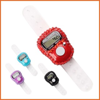 數字理貨計數器 LCD 數字顯示手指計數器可重置 LCD 螢幕數字跟蹤記錄環用於 lameintph