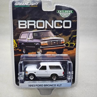 綠光1:64 1993福特烈馬XLT -牛津白 合金 汽車 模型 禮品 30452
