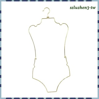 [SzluzhenfbTW] 折疊金屬絲泳衣內衣衣架體形多功能輕便衣服外套秀泳衣衣架