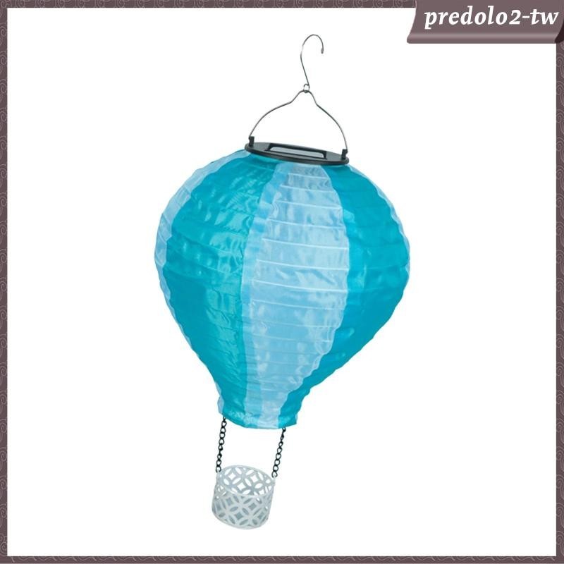 [PredoloffTW] 熱氣球太陽能燈閃爍太陽能燈戶外燈防水草坪花園戶外裝飾