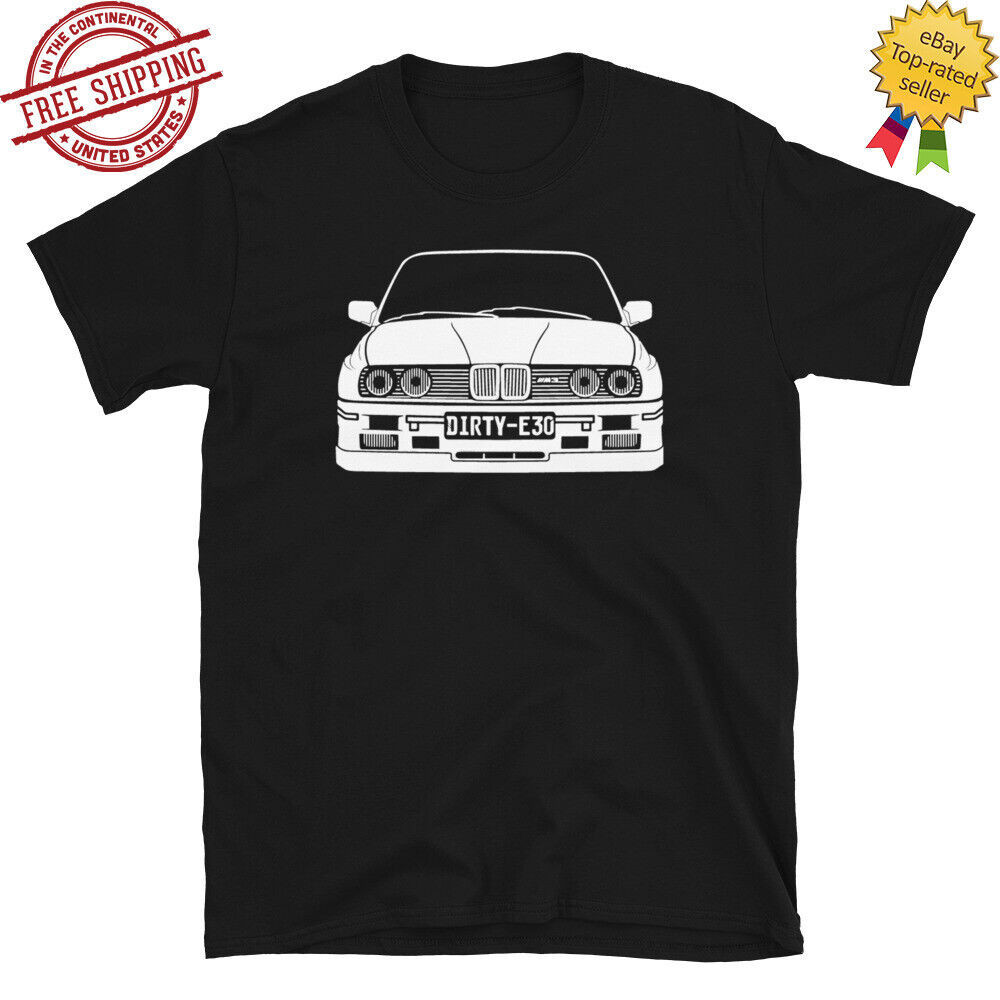 BMW 寶馬 E30 男式 T 恤 - M3 賽車賽車旅行 T 恤經典 T 恤