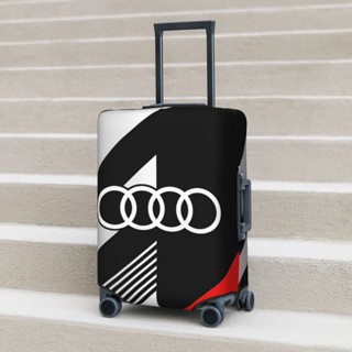 奧迪旅行箱保護套彈性保護可水洗行李套適用於 18-32 英寸