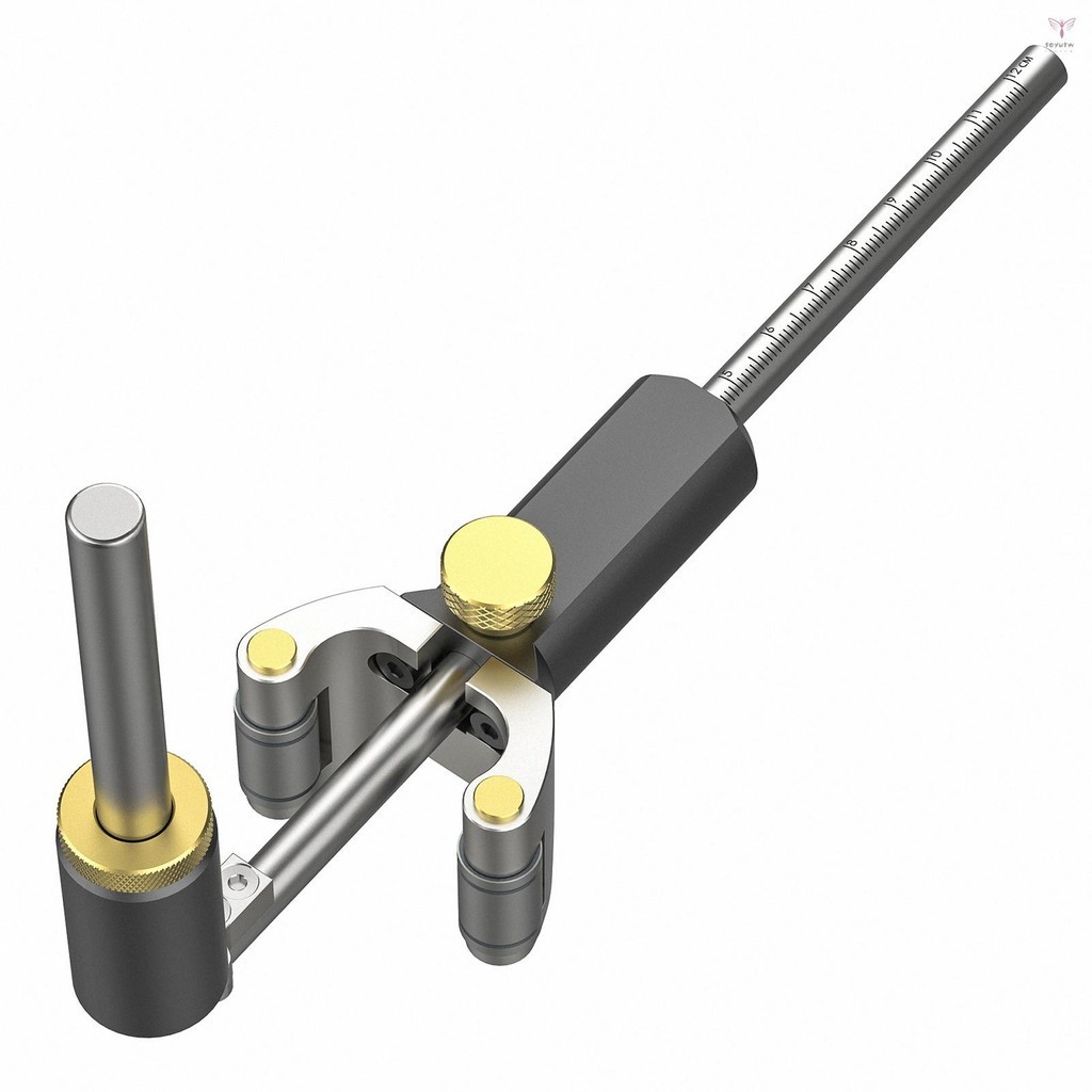 120mm 木材標記規滑動直/彎曲邊緣劃線器導向木工劃線器木工工具