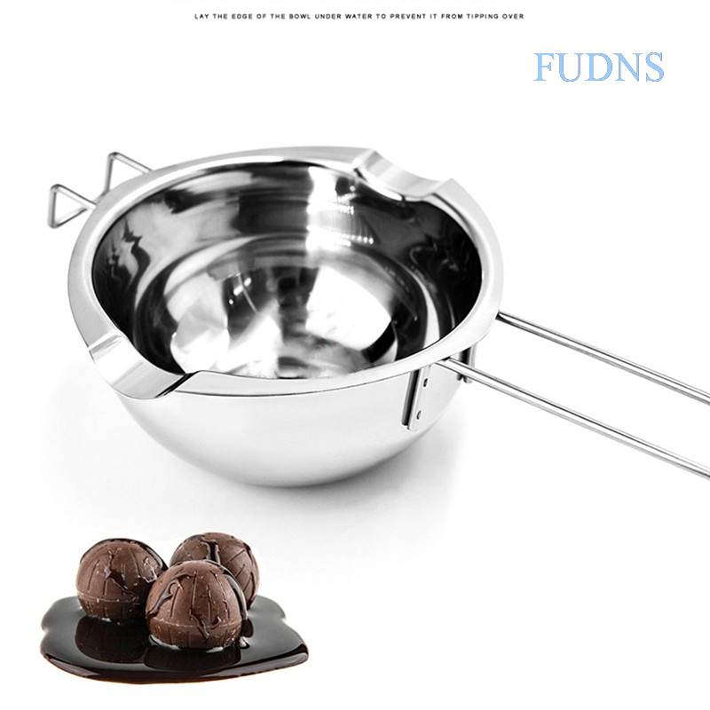 【FDX】 不鏽鋼融化鍋 400ml巧克力黃油芝士融化鍋 融化碗