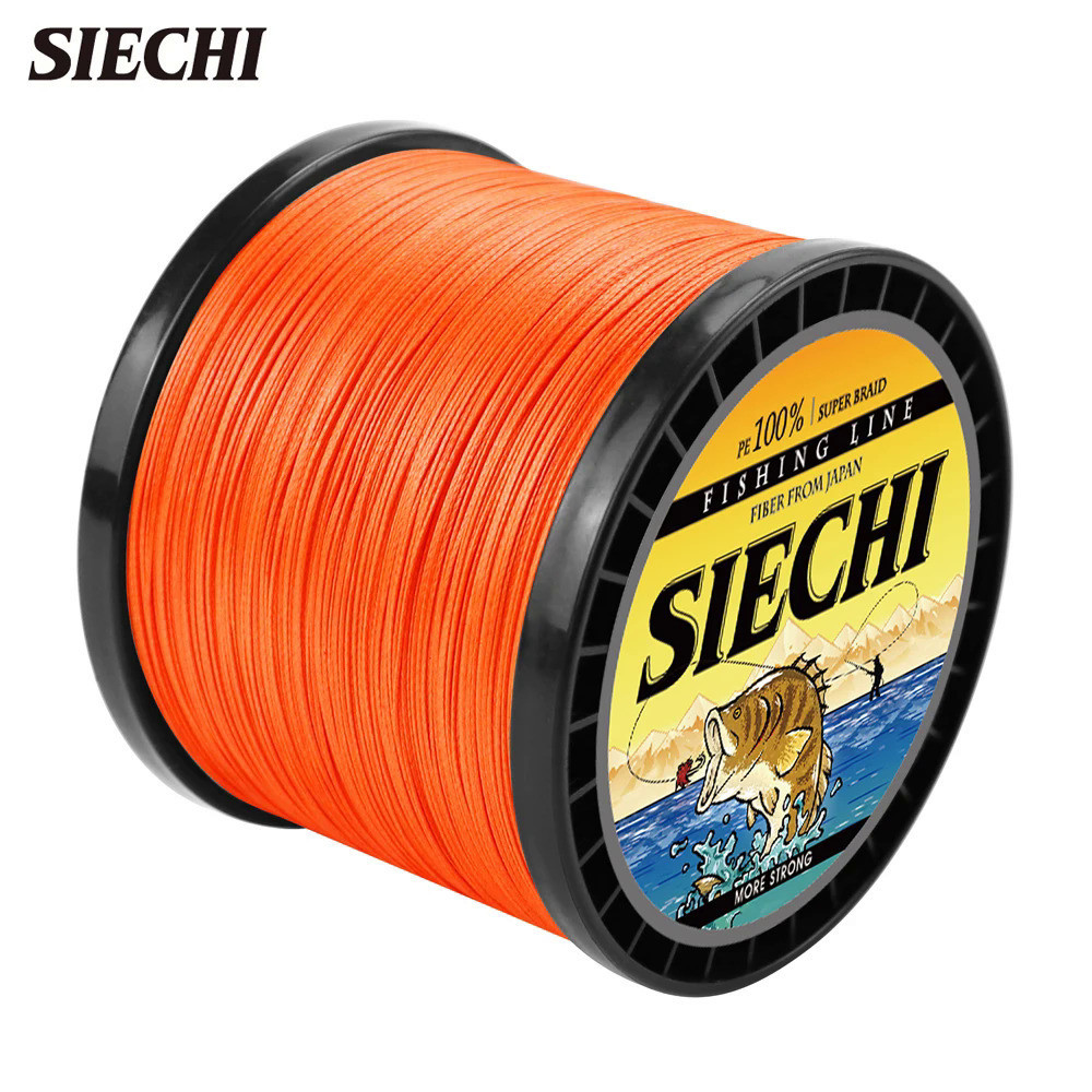 Siechi 8 編織釣魚線 300M 500M 1000M 複絲 PE 釣魚線日本釣魚線用於魚餌