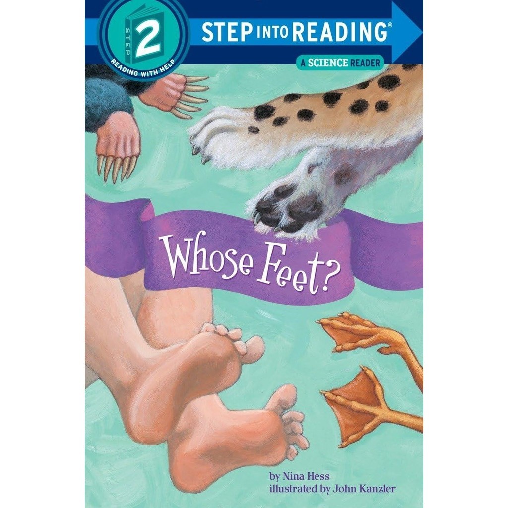 Whose Feet/Nina Hess Step Into Reading. Step 2 【禮筑外文書店】