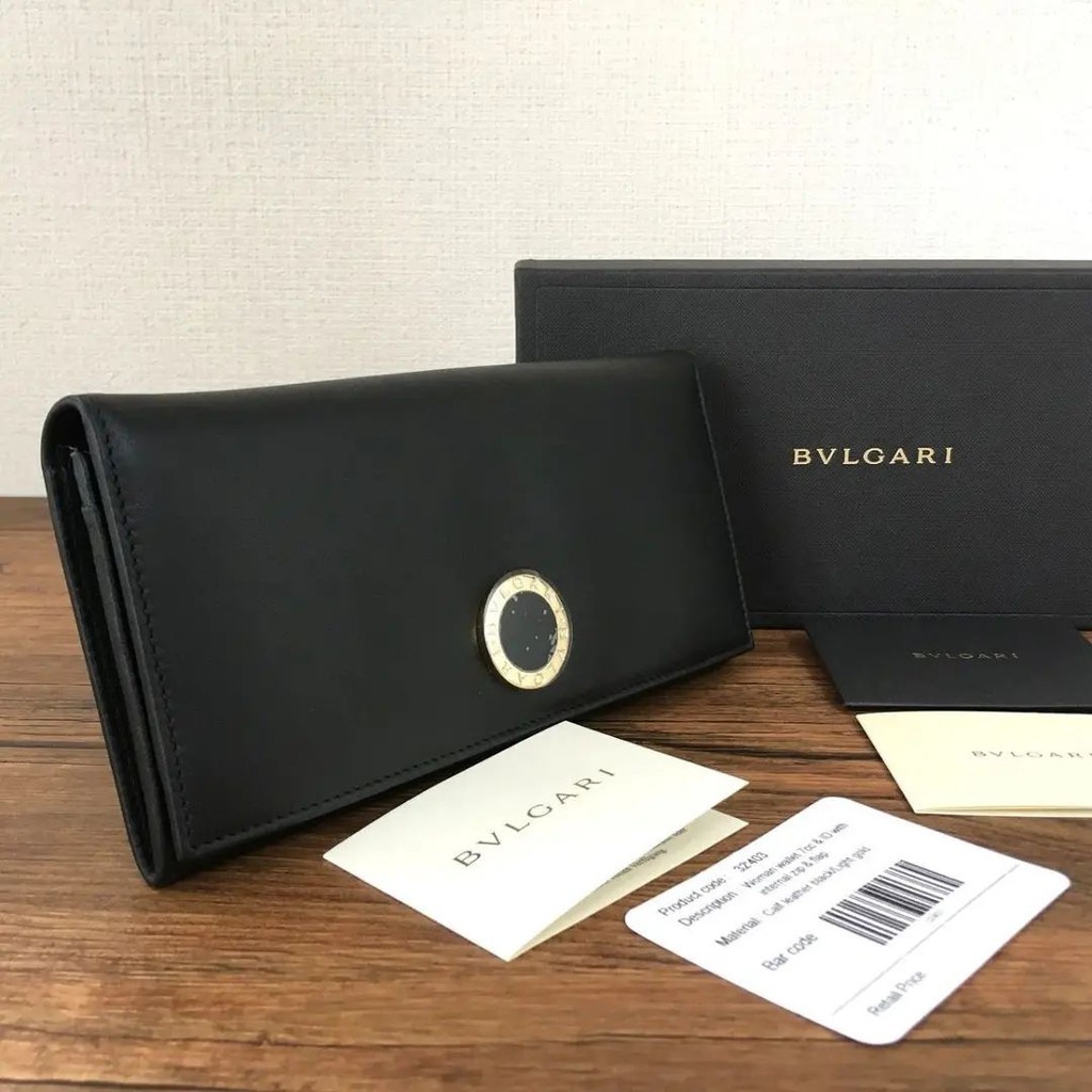 BVLGARI 寶格麗 長夾 皮革 日本直送 二手